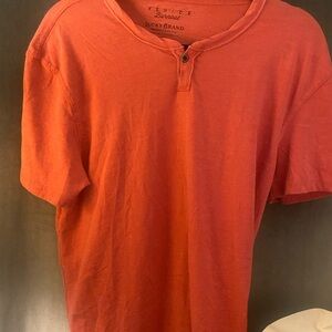 Lucky Brand Men's Short Sleeve Tee in Rust